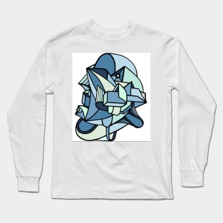 abstract cubism Long Sleeve T-Shirt